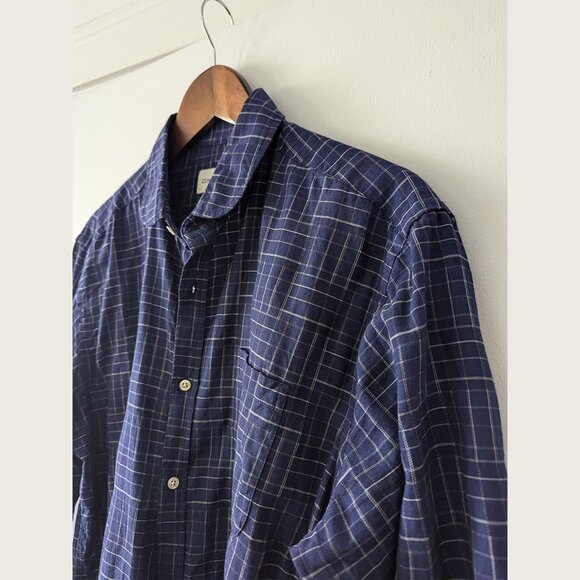 OLIVER SPENCER - Graphic check shirt - Sz 16.5 - Picture 2 of 9